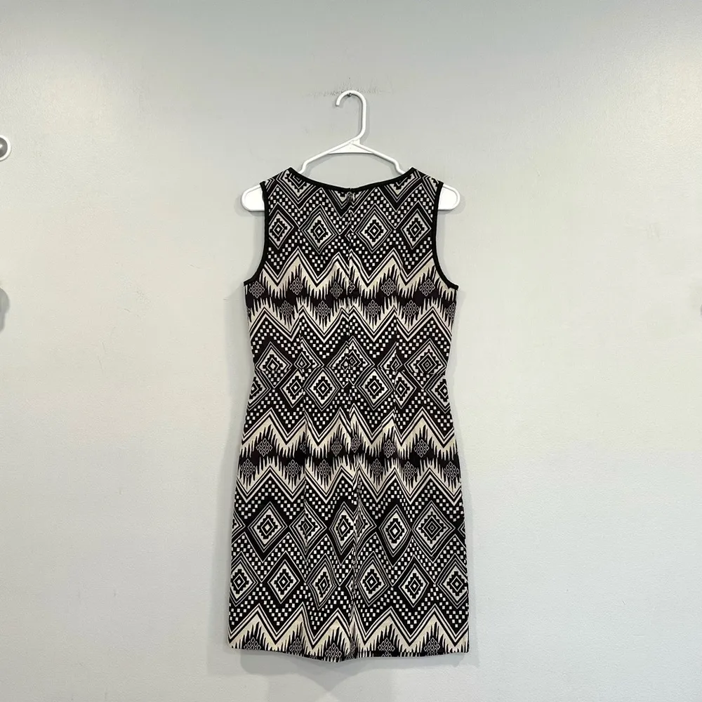 J. Crew Diamond Ikat Sleeveless Midi Dress - Image 6