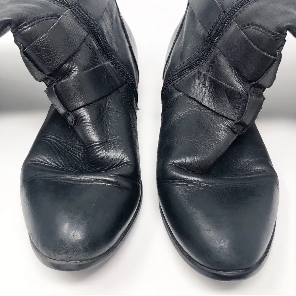 Aldo | Faux Leather Knee High Belted Boots - Image 6