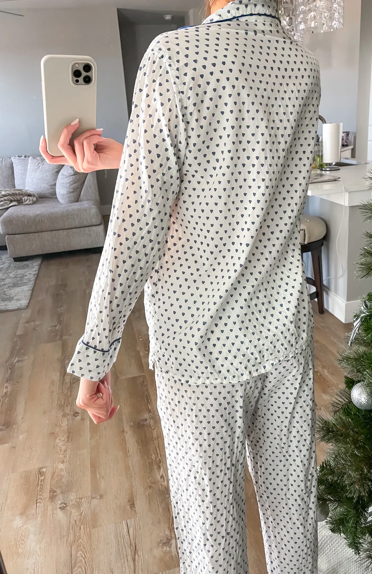 Roller Rabbit Blue Heart Pajama Set - Image 5