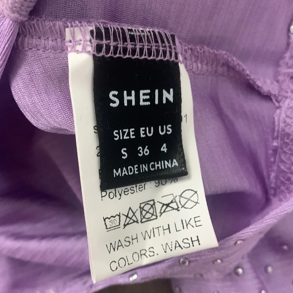 Shein purple corset style top - Image 3