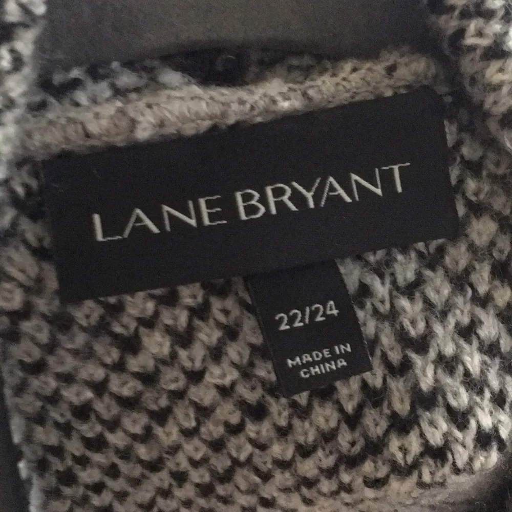 Lane Bryant jacket zebra print with leather trim - Image 3