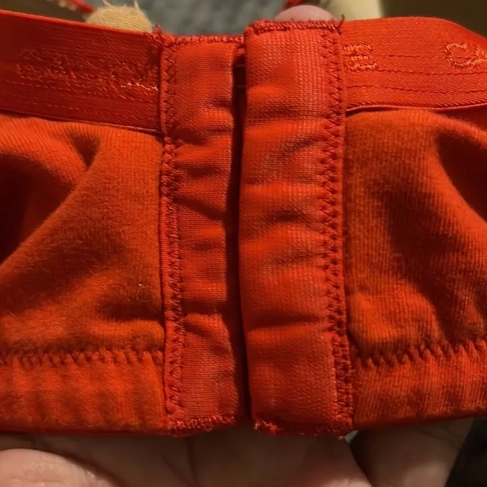 Plus Size Women's Cacique Nude/Red T-Shirt Lace Overlay Bra Size 42DDD GUC #6475 - Image 4