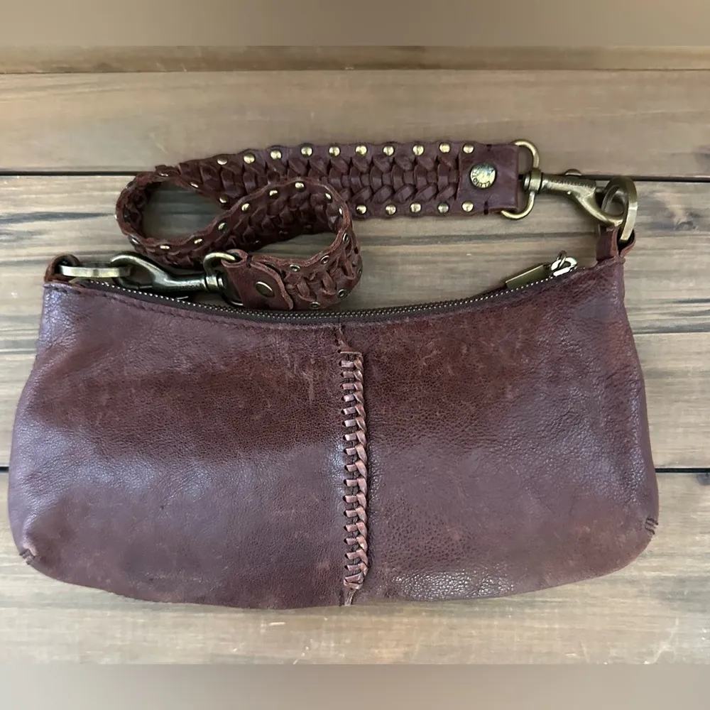 Elliott Lucca Leather Handbag Brown - Image 7