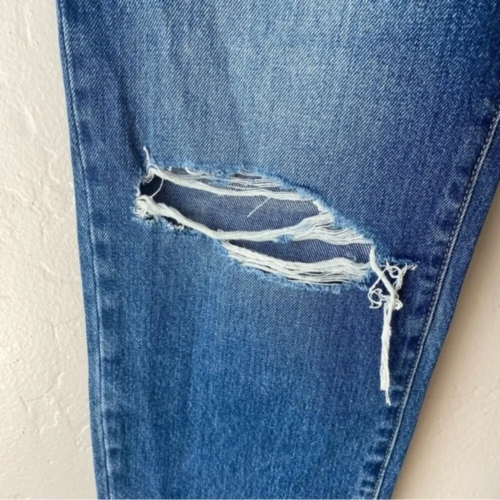 NWT Rolla's Dusters Super High Rise Cigarette Tapered Leg Jeans in Medium Wash - Image 8