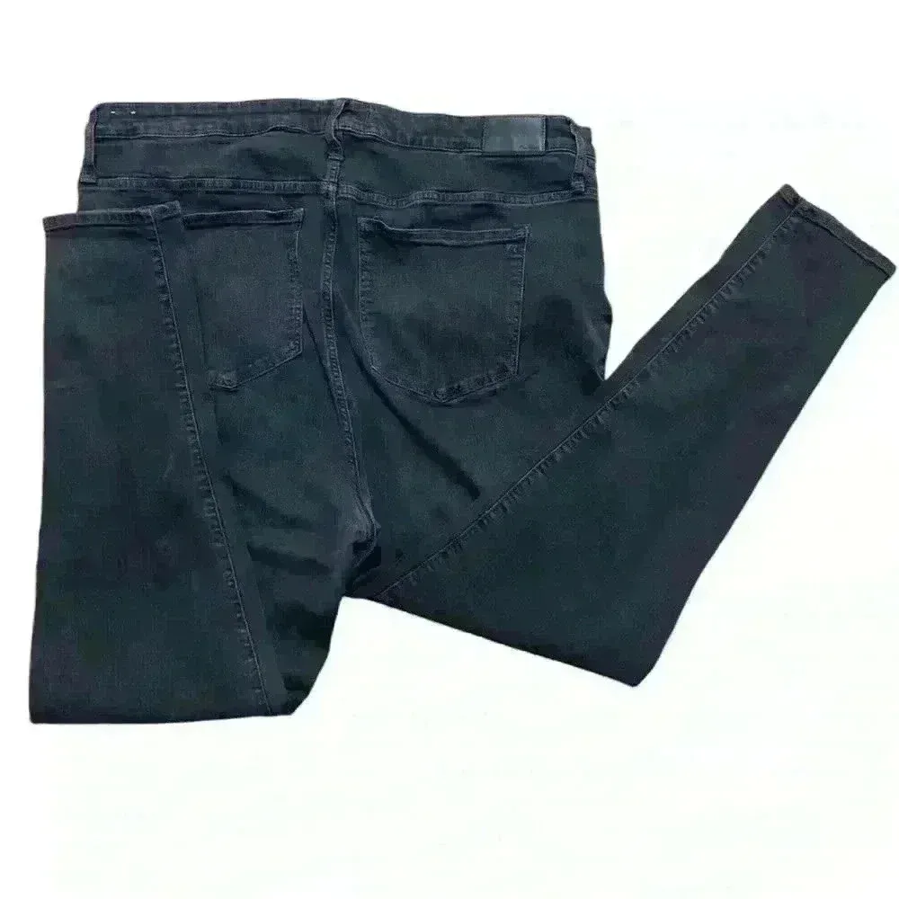 Madewell Roadtripper jeans black skinny‎ stretchy Sz 36 - Image 4