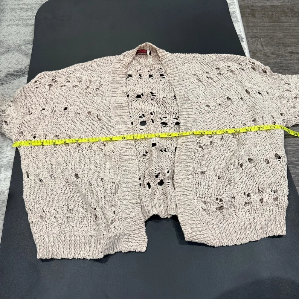 Left on Houston by Anthropologie Textured Open Front Cardigan - Image 8