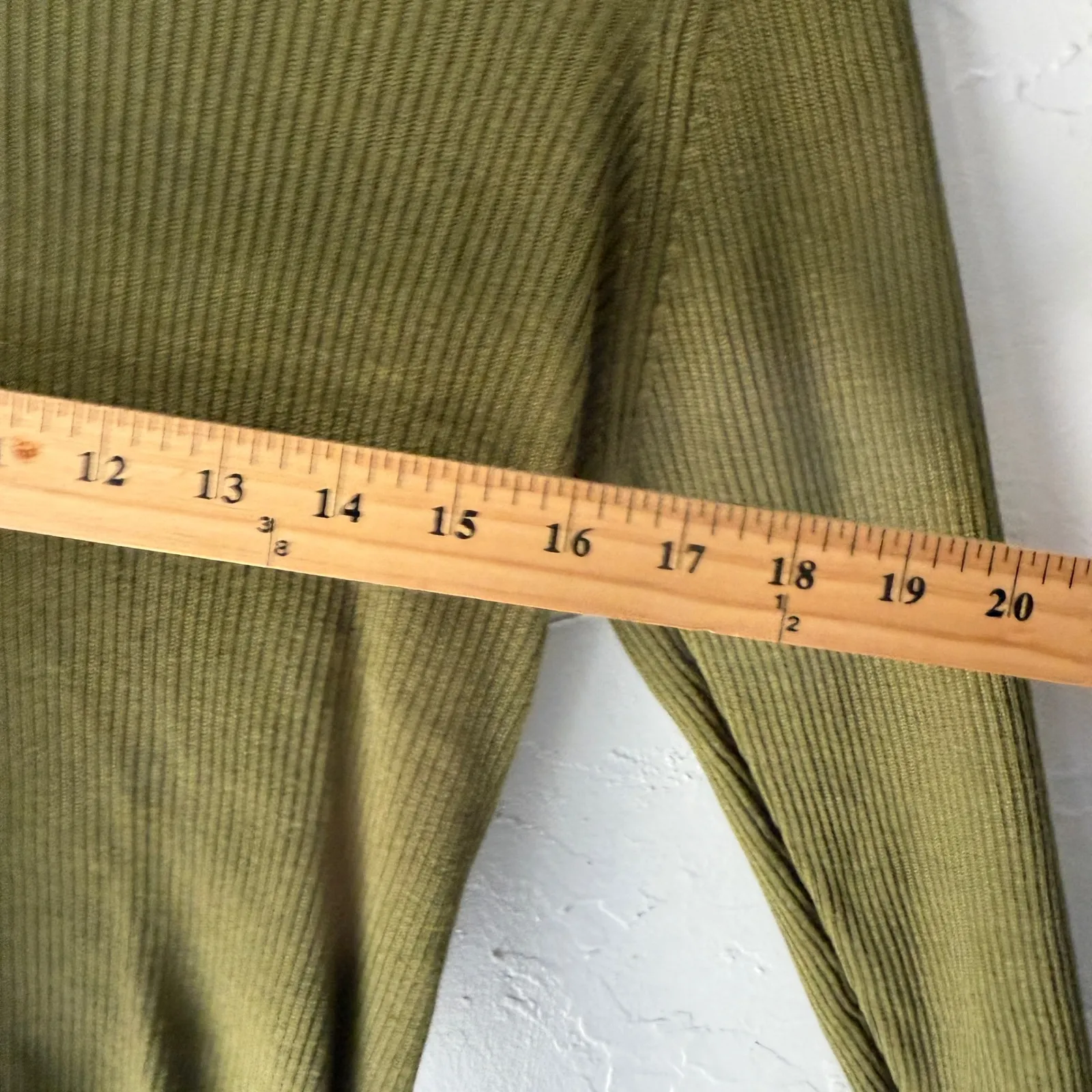 Valerie Stevens Vintage Green Ribbed Silk Turtleneck Sweater L Preppy Old Money - Image 4