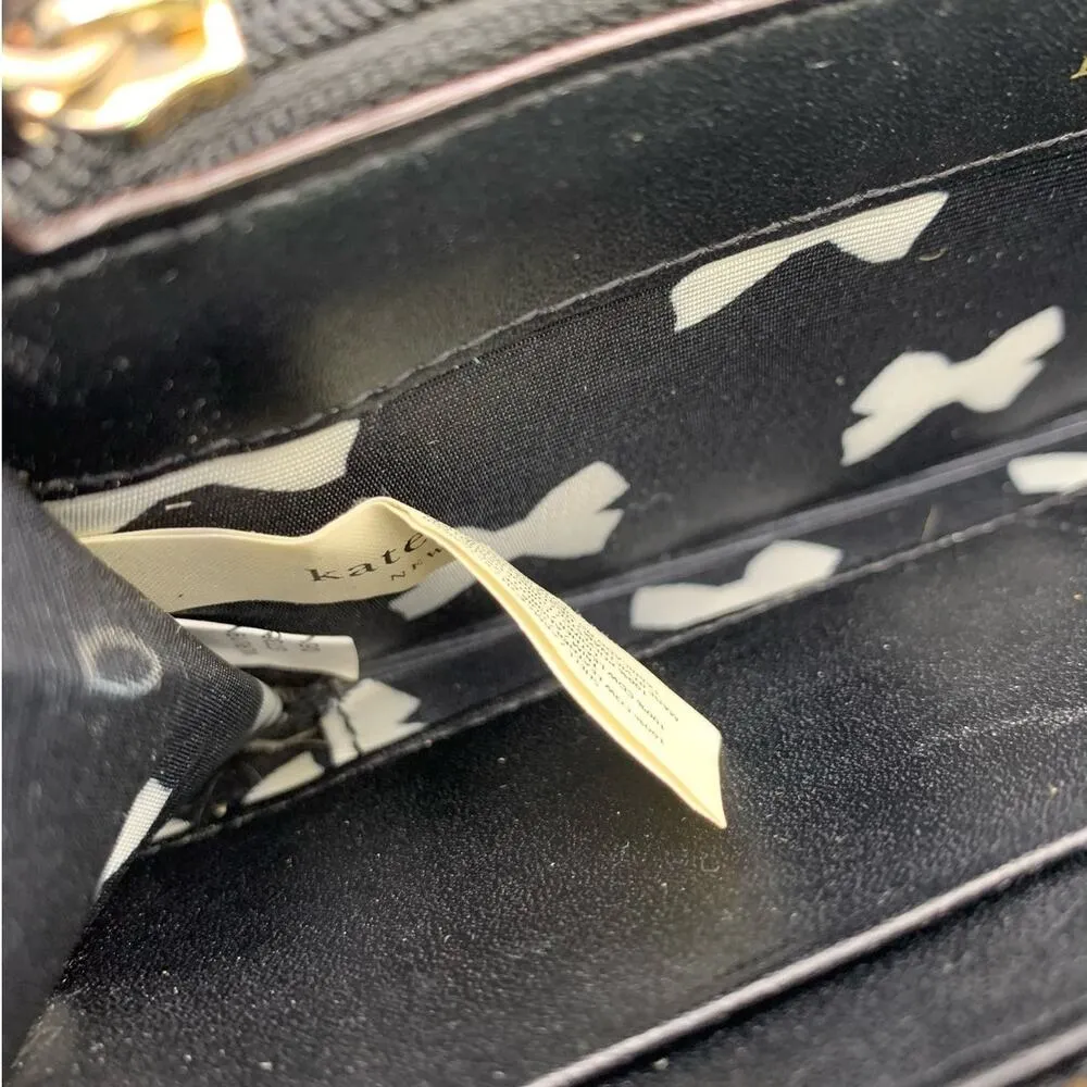 Kate Spade New York Bow Zip Around Wallet - Image 10