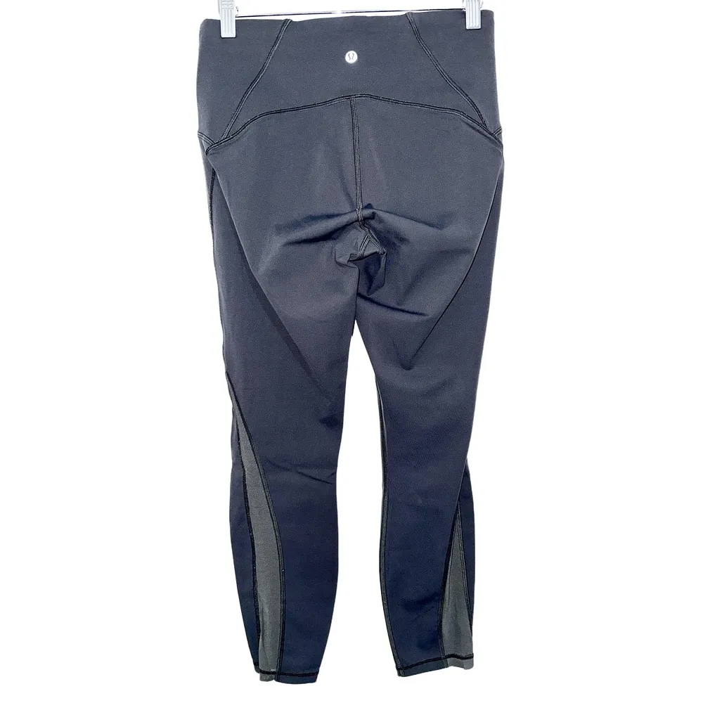 NEW Lululemon Wunder Under Leggings Black High Waisted Full Length Leggings Sz 8 - Image 2