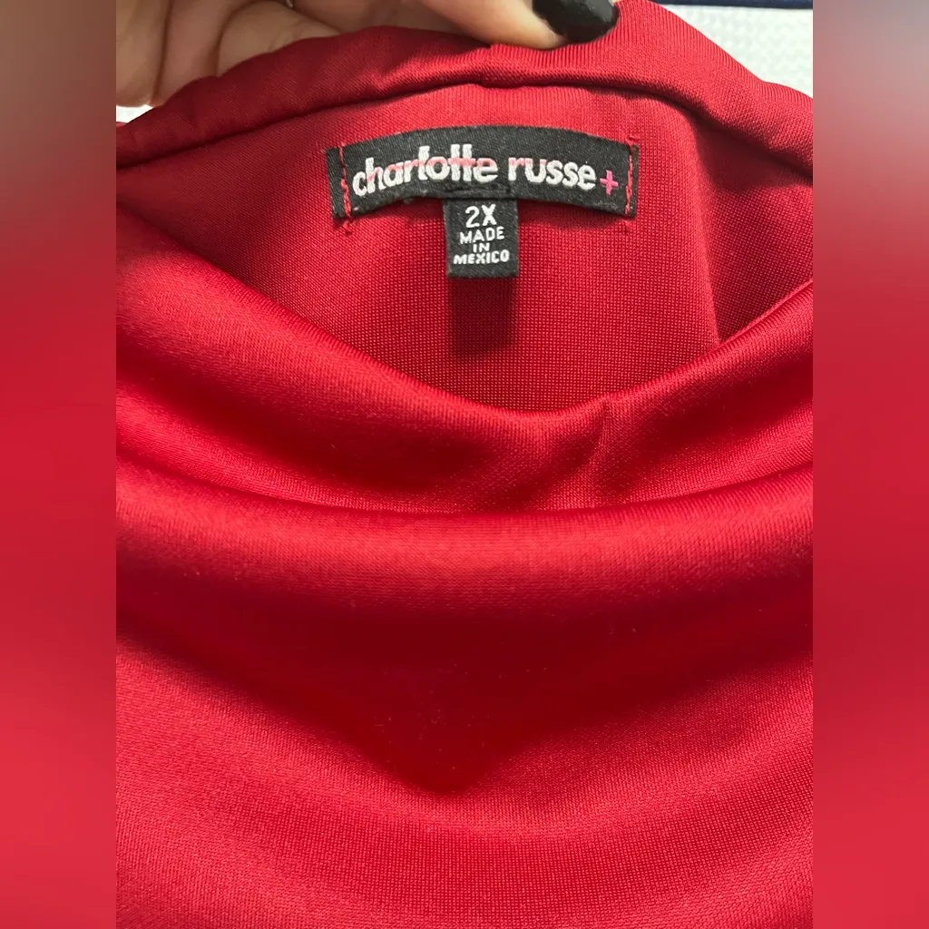 Charlotte Russe Red Dress - Image 3