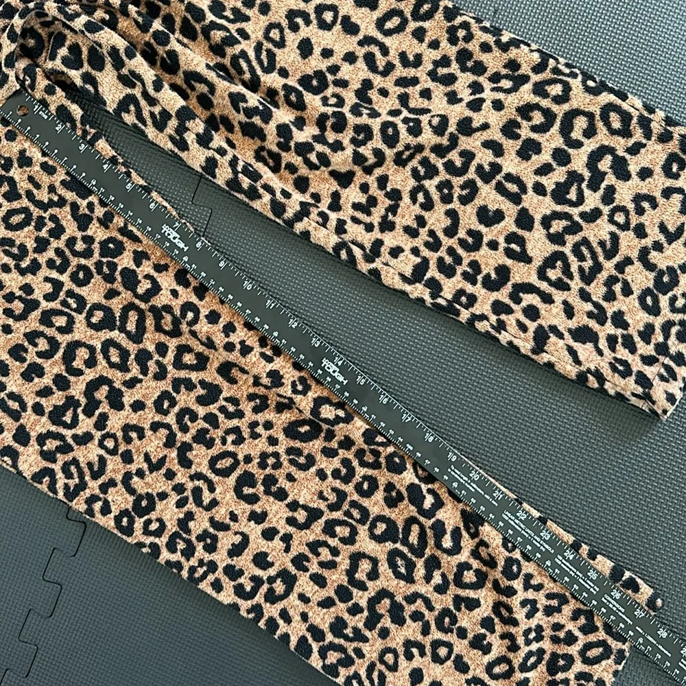 Animal Print Comfy Lounge Pants Wide Leg / Small - Image 3