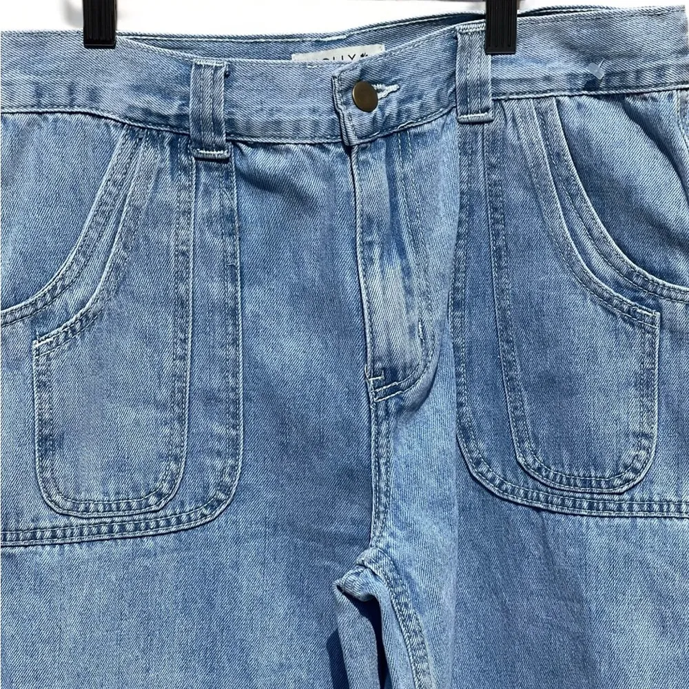 Molly Bracken wide leg denim pants - Image 11