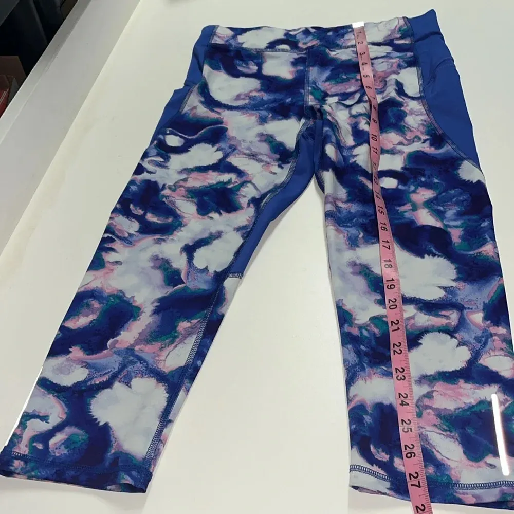 Women’s medium C9 Champion workout capri leggings back pocket multicolor gym run - Image 5