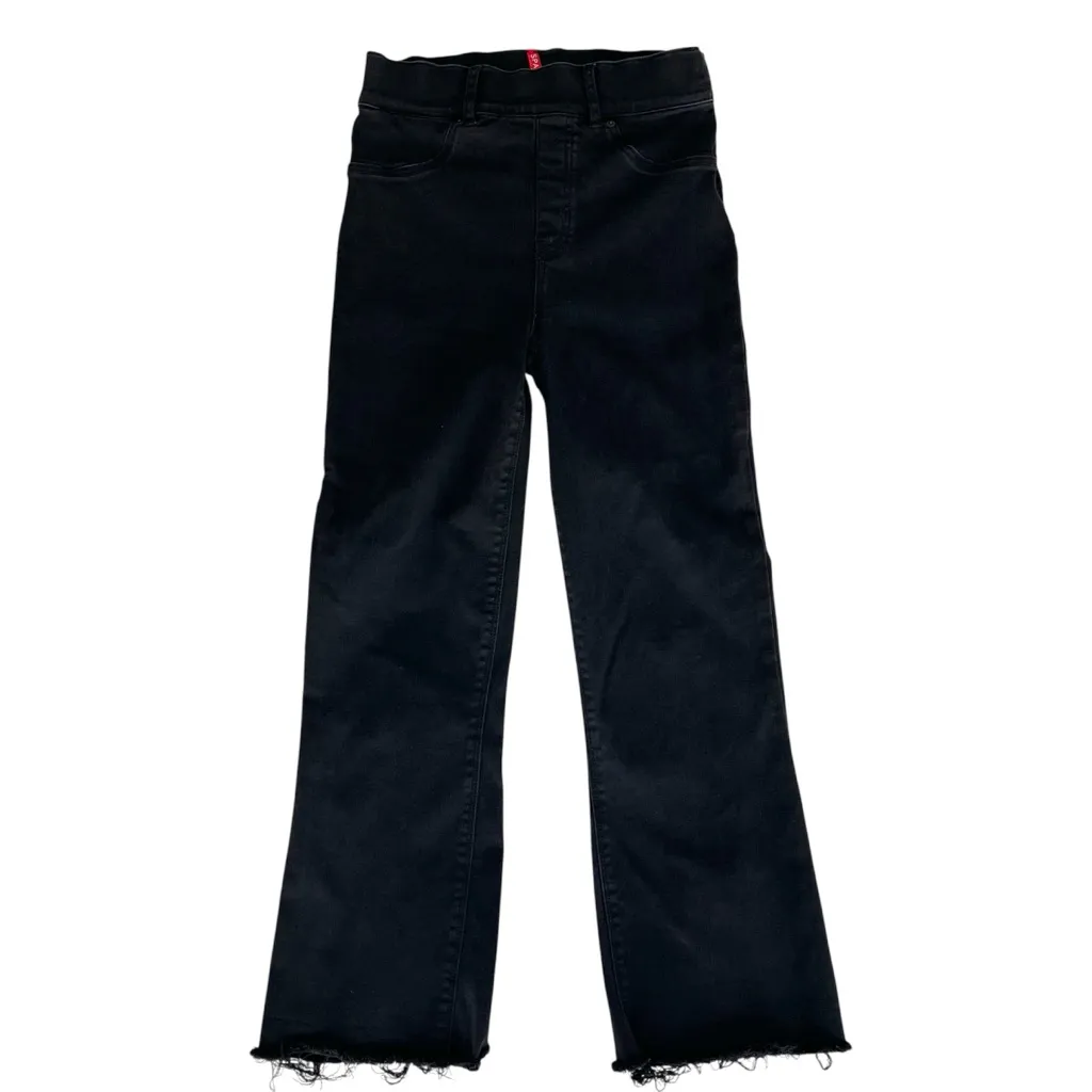 SPANX black denim flare cropped jeans XS - Image 3