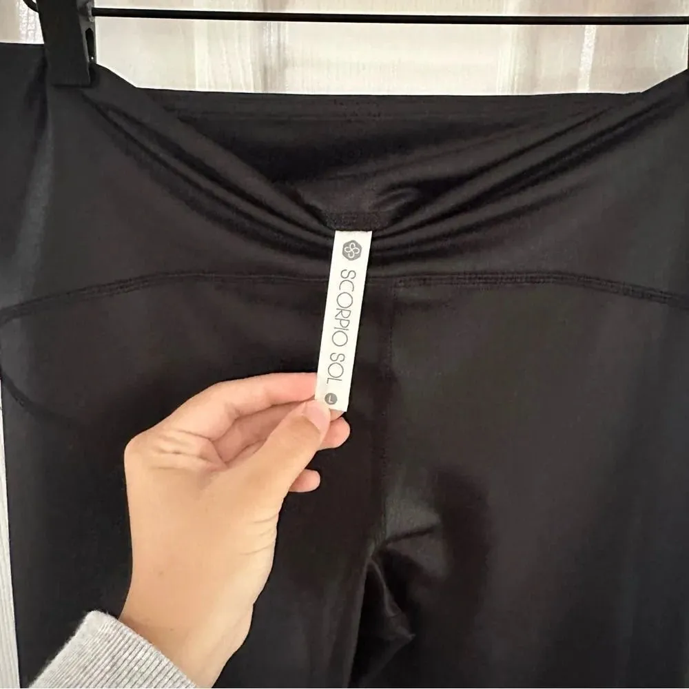 Scorpio Sol Women’s Black Leggings Size Large - Image 6