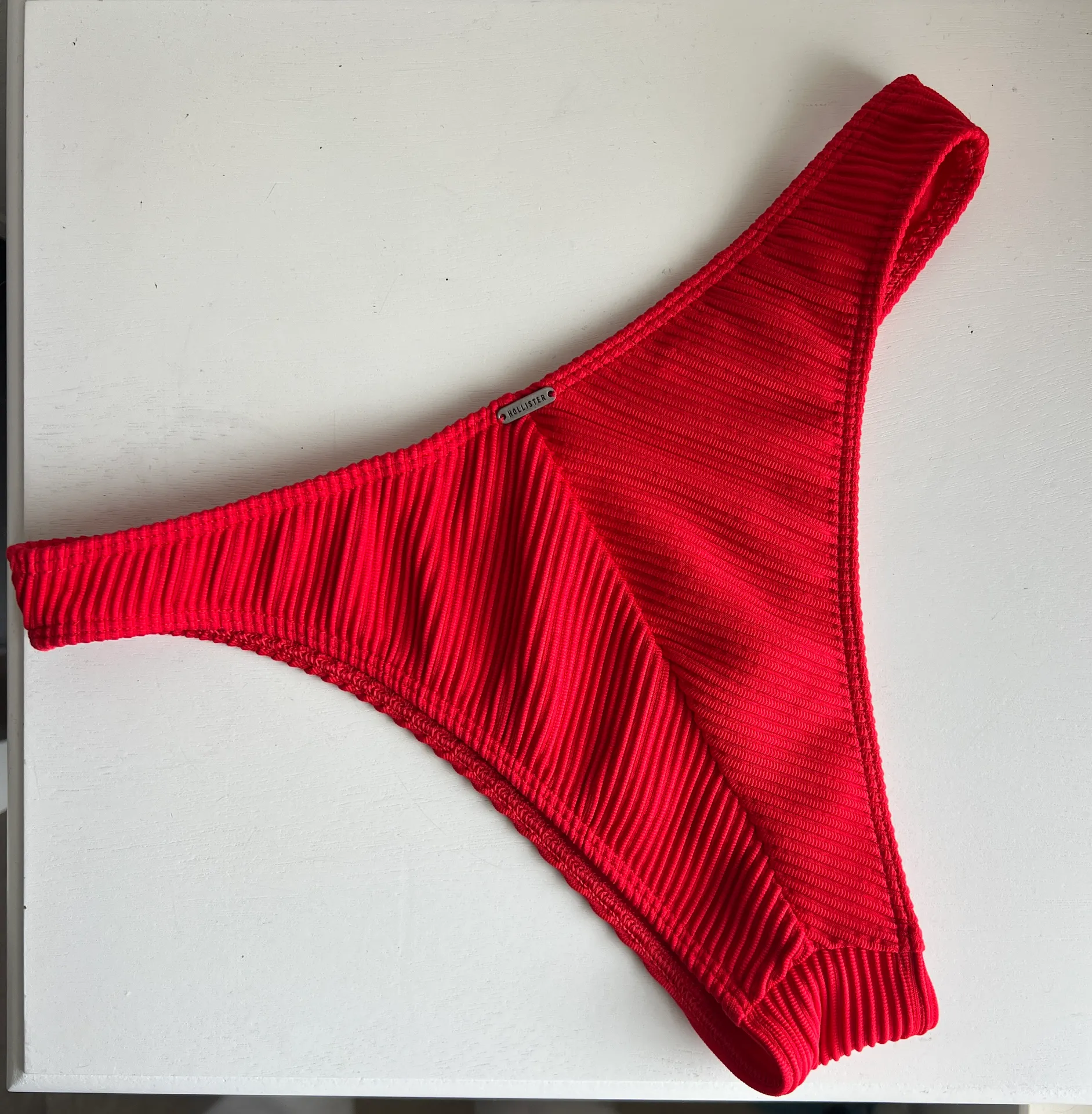 Cheeky Red Bikini Bottoms - Image 3