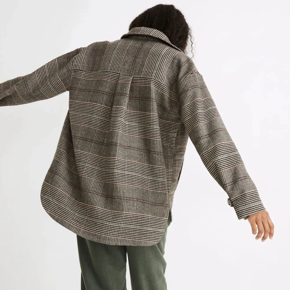 Madewell Bonded Flannel Shirt Jacket Shacket Cohancy Plaid Small Heritage - Image 3