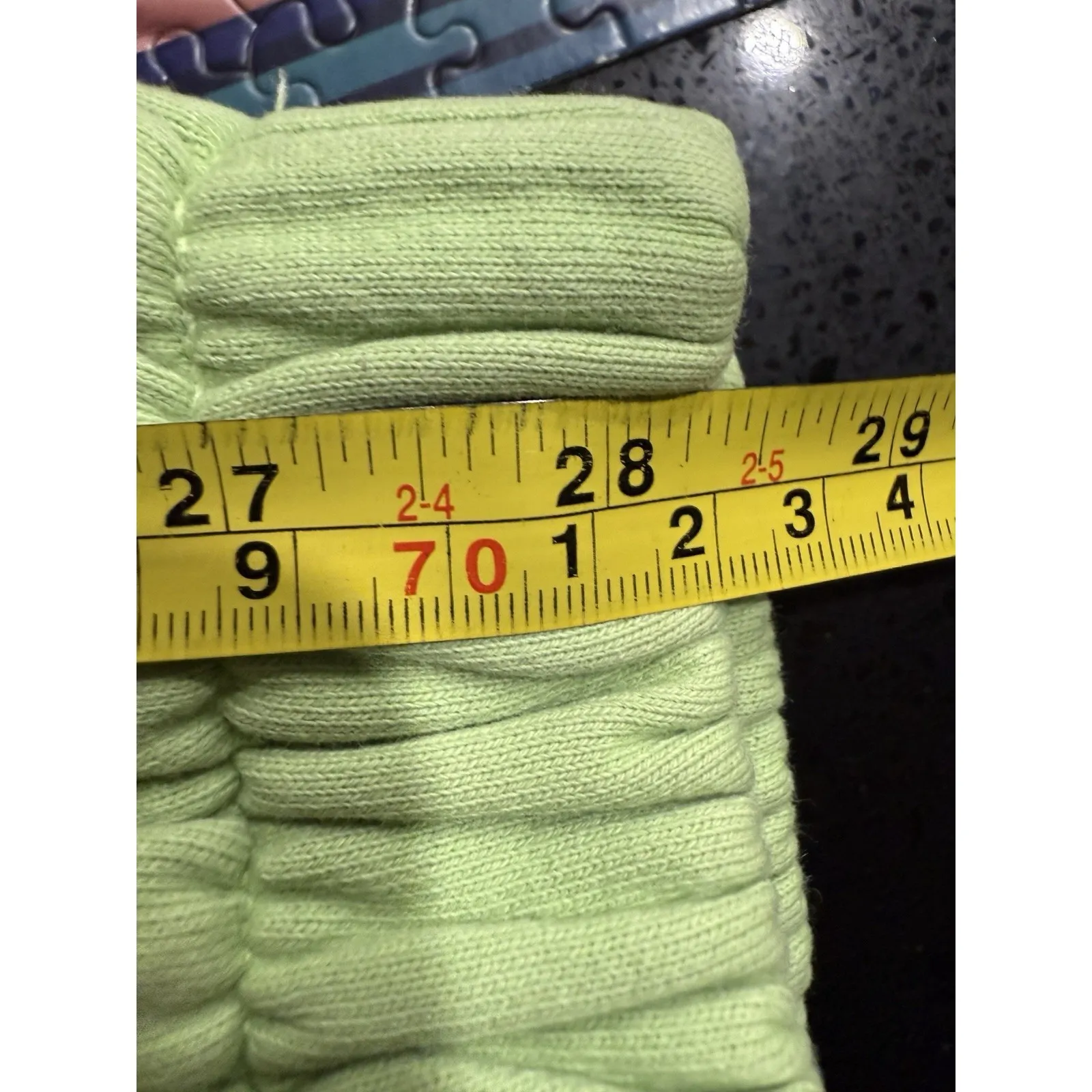 BRANDY MELVILLE Lime Green "Rosa" Hi-Waist Jogger Sweatpants One Size Fits Most - Image 5