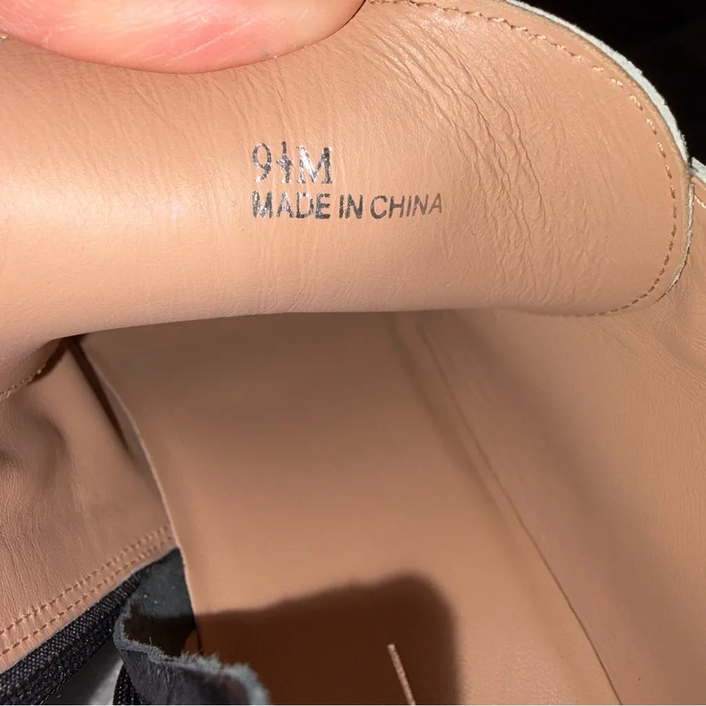 Linea Paolo Felicia Leather Snake Print Wedge Sneakers Shoes Booties size 9.5 - Image 9