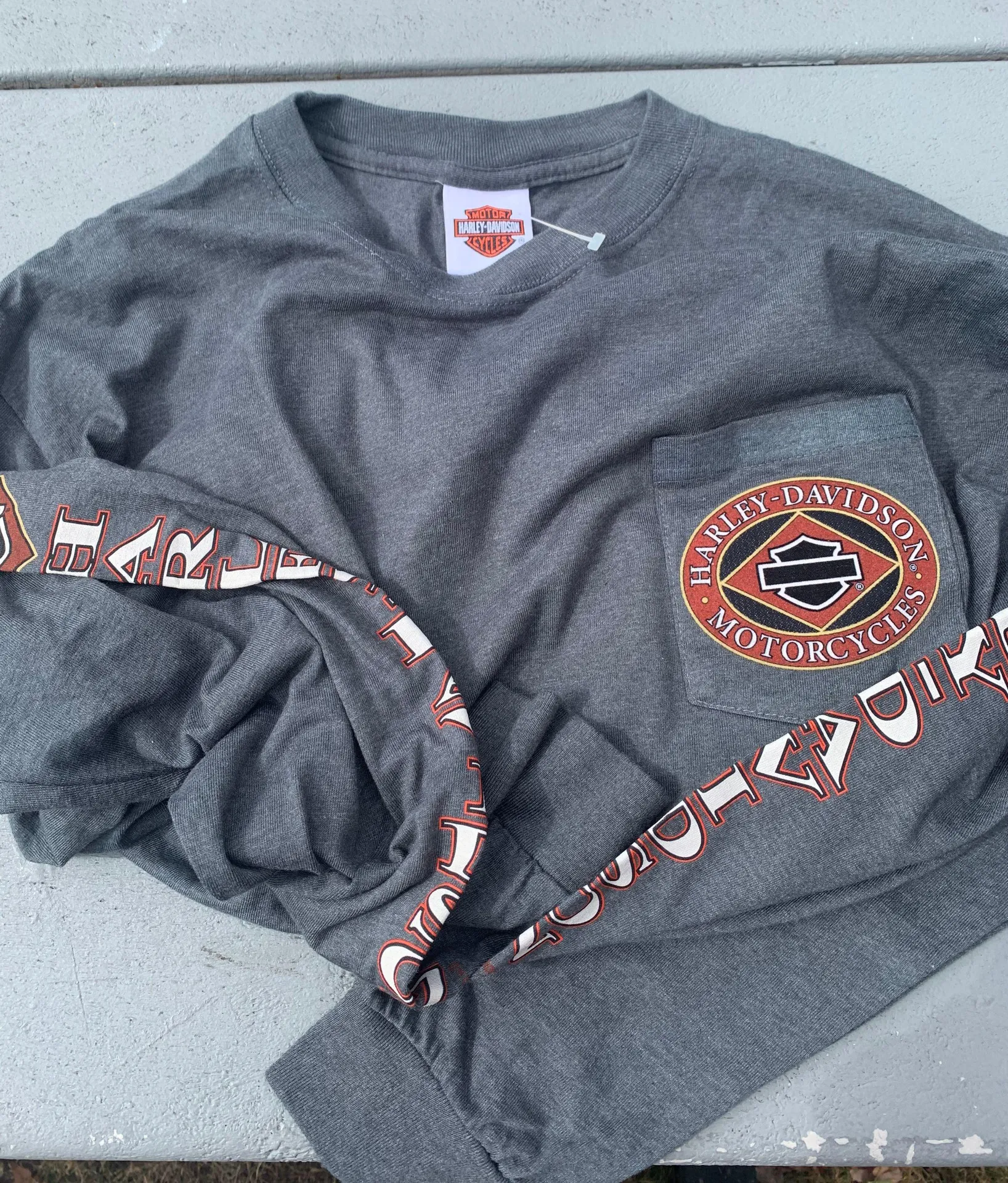 Harley Davidson Long Sleeve Tee Shirt - Image 4