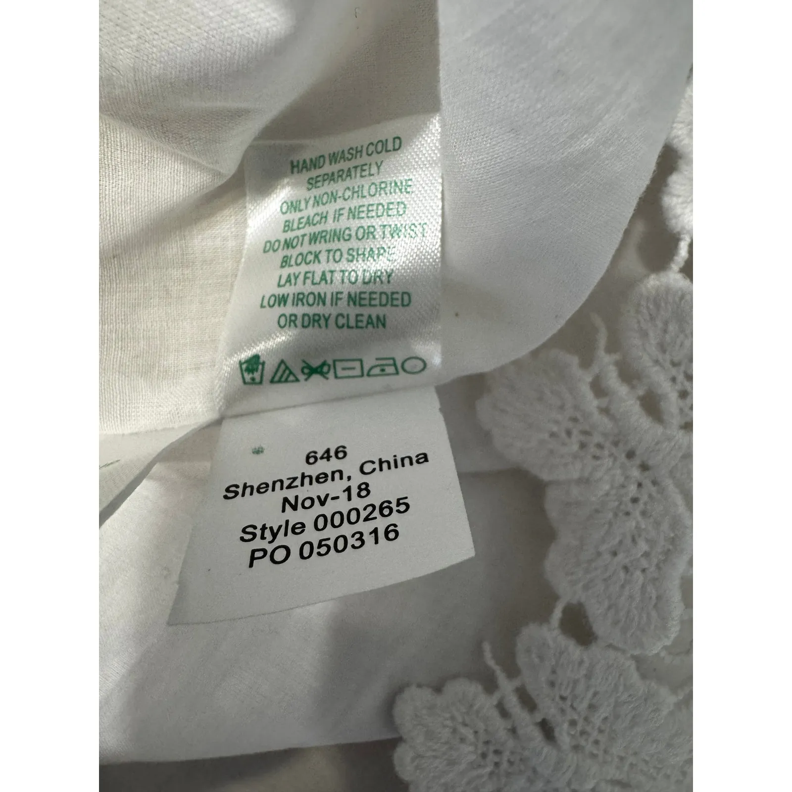 Lily Pulitzer Resort White Papillion Lace Reeve Dress in Size 12 - Image 6