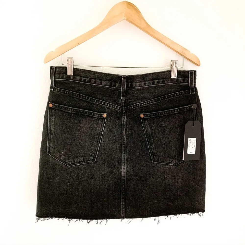 Rag & Bone Moss Denim Skirt - Image 9