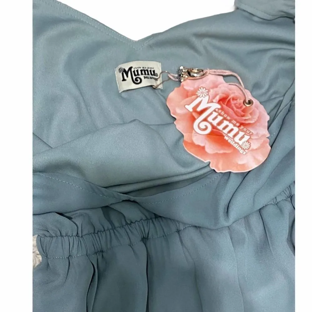 Show Me Your Mumu Kendall Maxi Dress‎ Sage Medium - Image 4