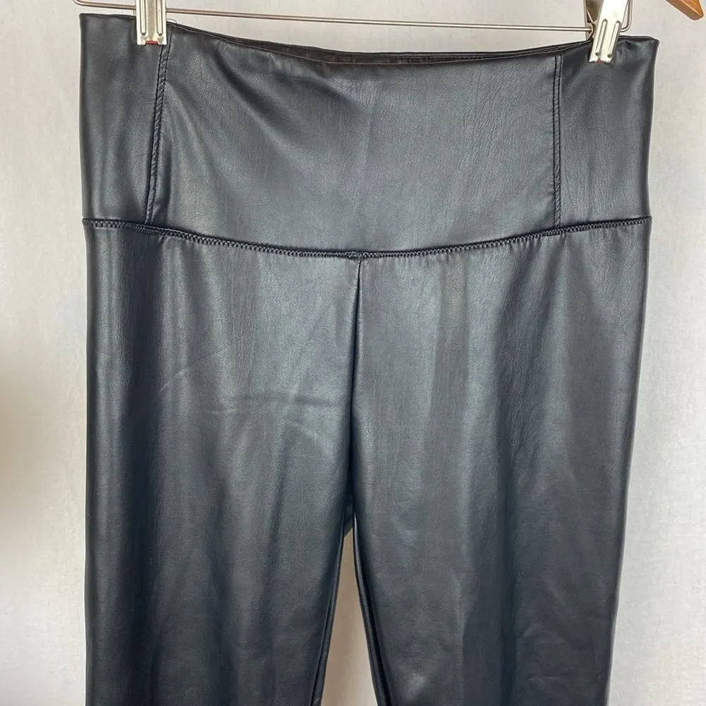 Rachel Zoe Black Faux Leather Legging Pants 2 - Image 3