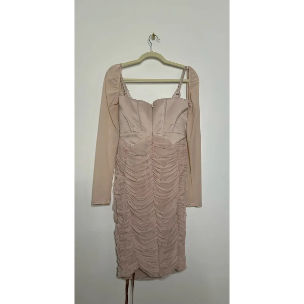 House of Cb Freyja Crystal Gathered Corset Dress - Image 9