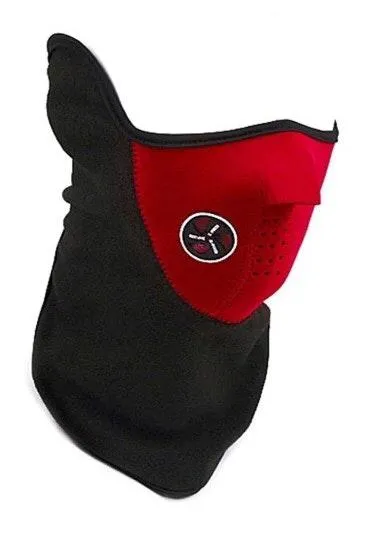 Fashion Outdoor Windproof Protective Face Mask Red - Image 2