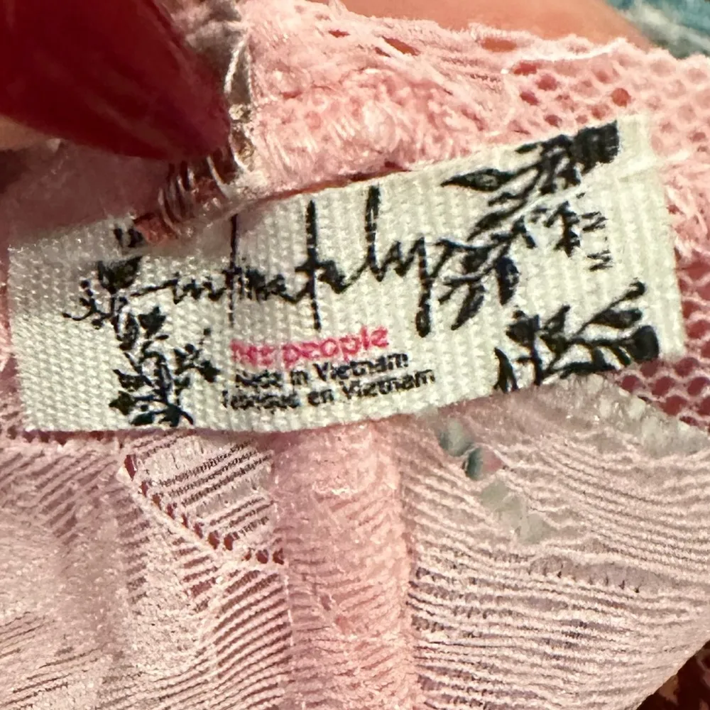 FREE PEOPLE THE RIGHT NOW PINK MIDI SLIP BOHO SATINY DRESS by INTIMATELY M - Image 11