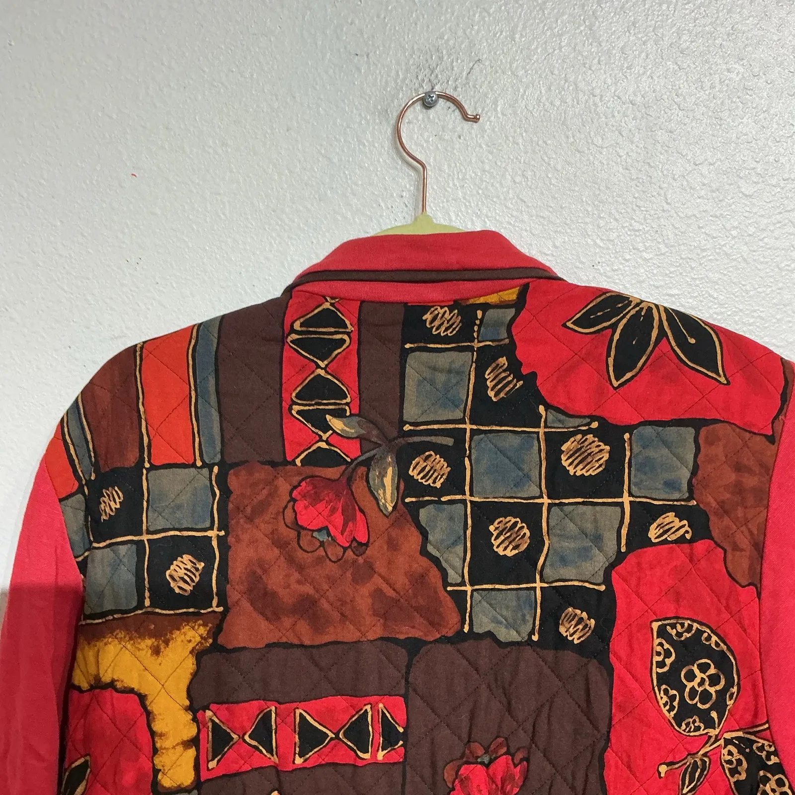 Howard Wolf Red Vintage Blazer Sz 14 - Image 9