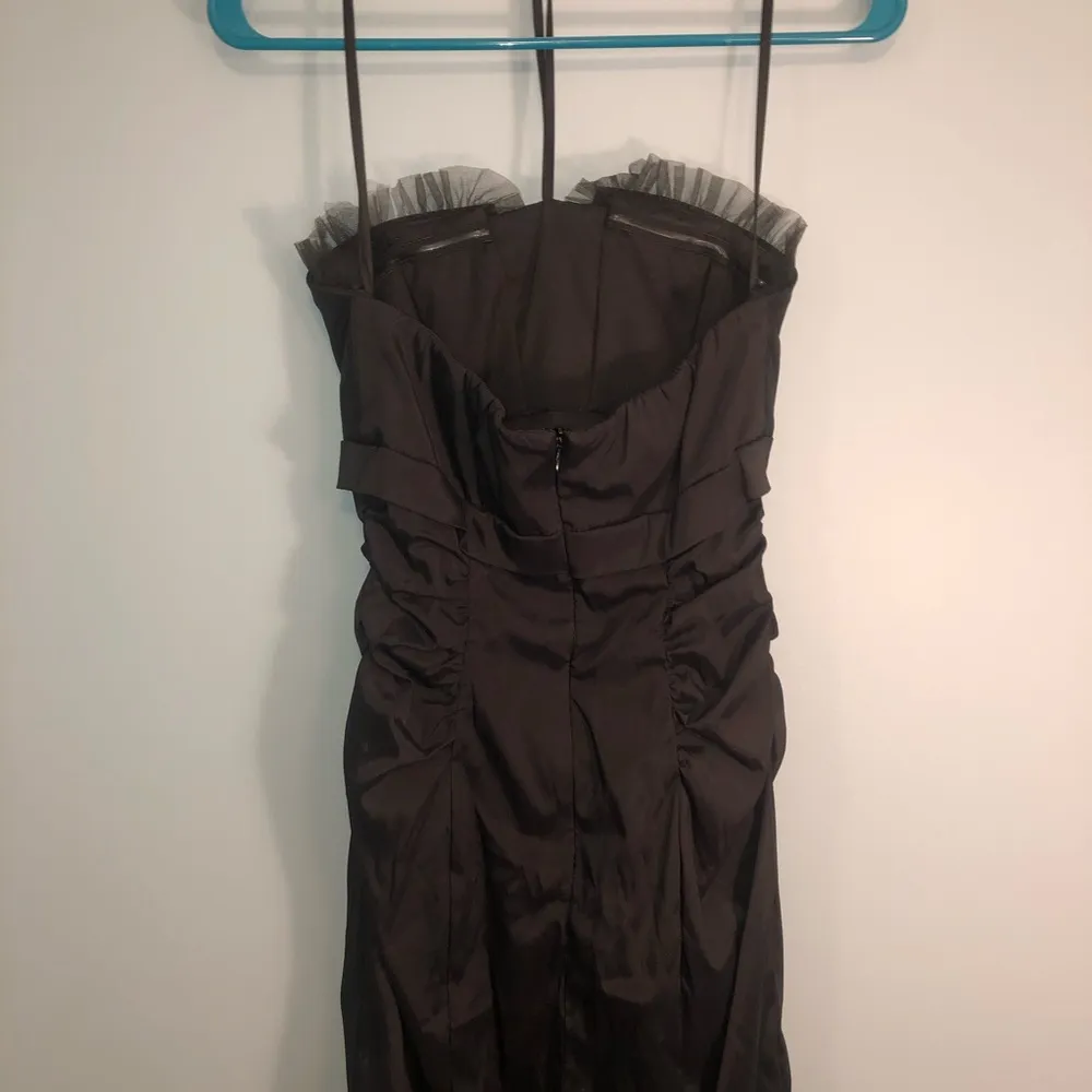 David’s bridal black party bridesmaid dress size 6! - Image 6