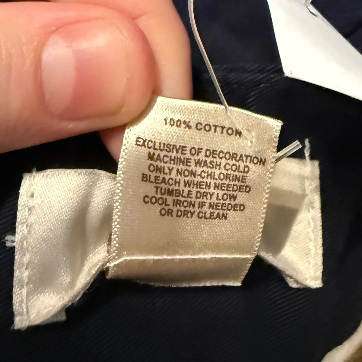 LOFT NWT Embroidered Navy Shorts Women's Size 4 Red White Trim Summer Casual - Image 7