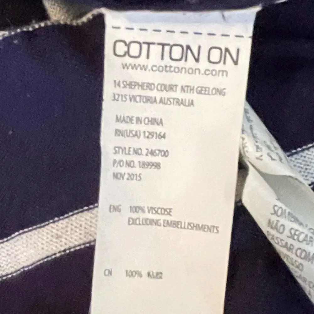 Cotton On‎ Lightweight Sweater Navy - Image 7