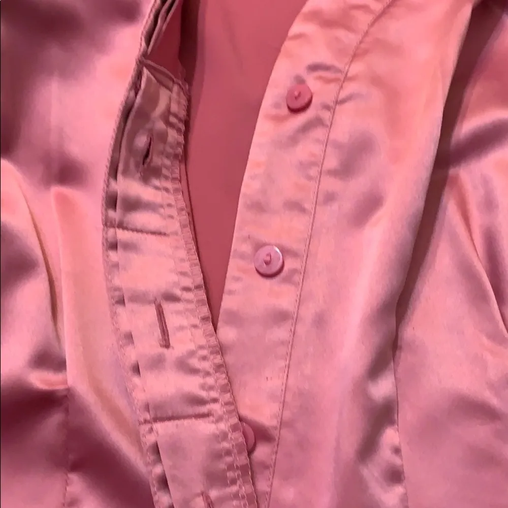 Worthington-Short rushed sleeve blouse EUC - Image 5