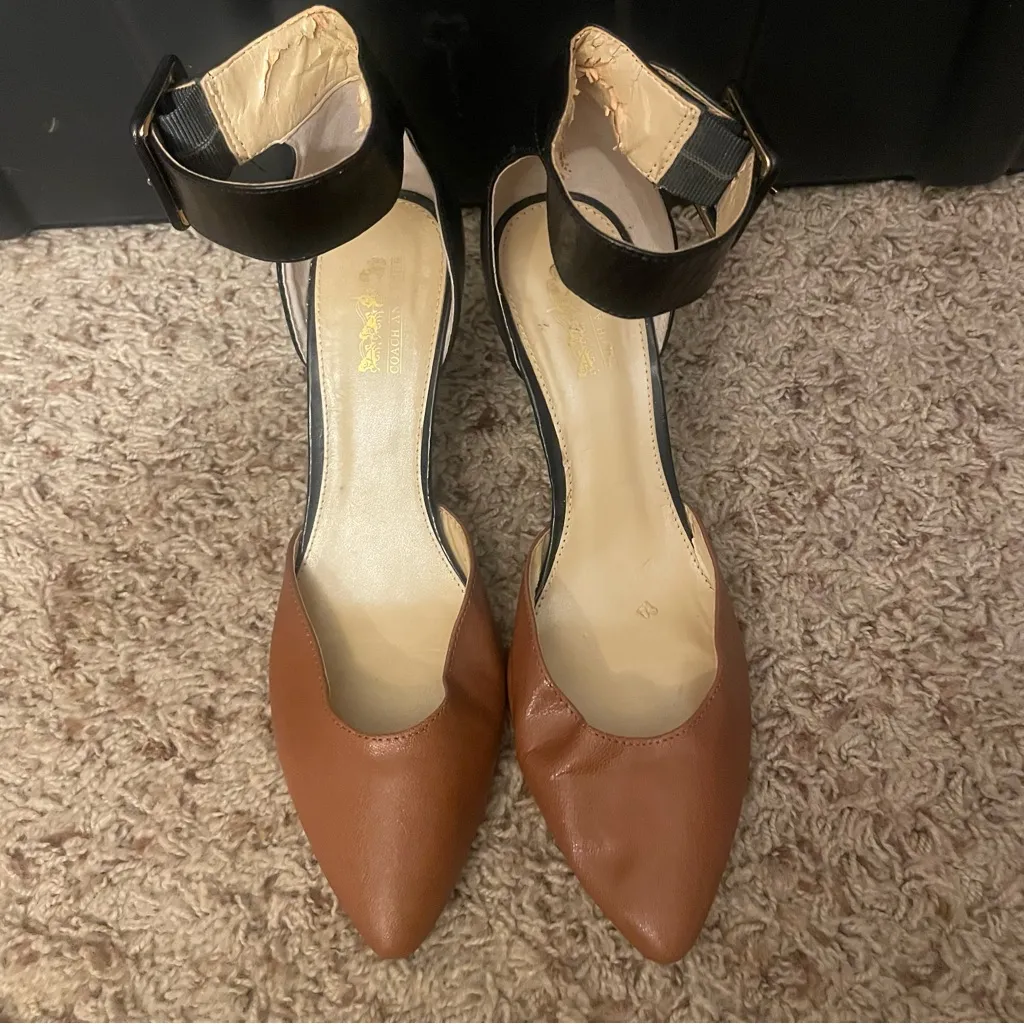 Coach Heels size 9.5 - Image 2