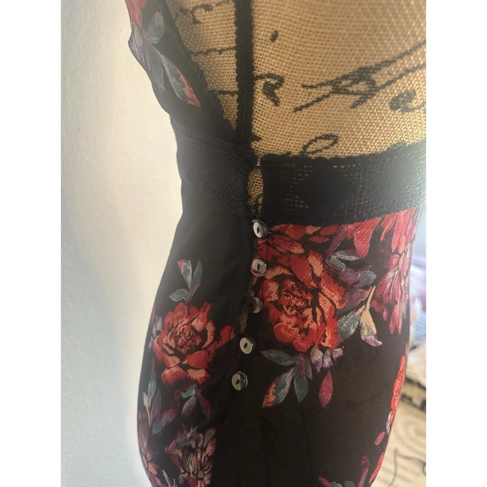 Free People Intimately Stay Awhile Sleeveless Maxi Dress, Size XSmall - Image 9