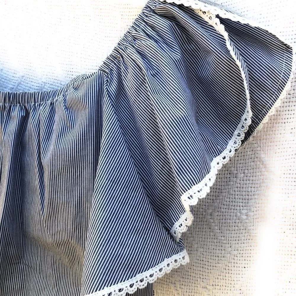 MISA Los Angeles Flutter Crop Top‎ - Image 2