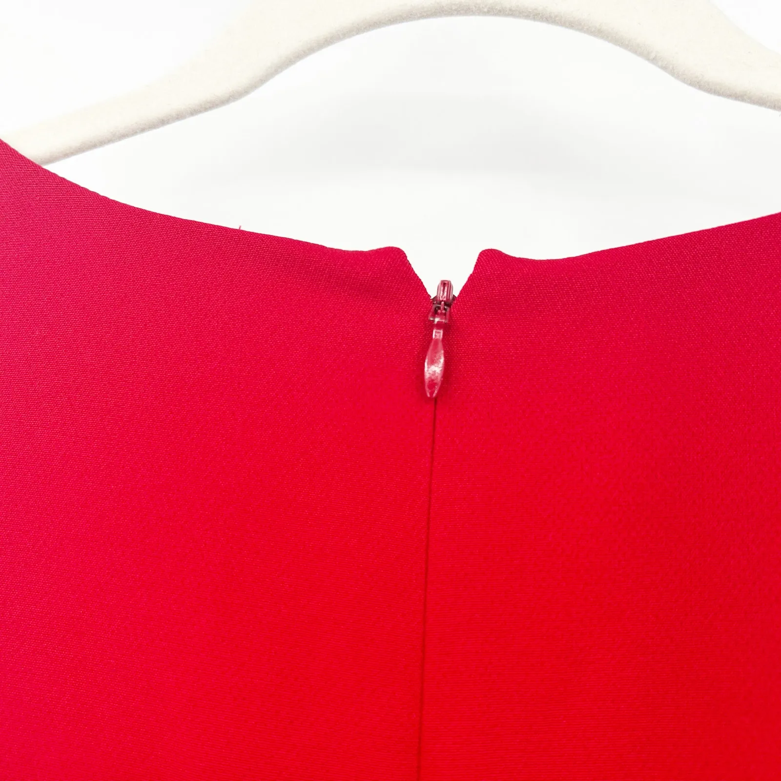 Express Womens Going Out Ponte Knit V-Neck Sleeveless Wide‎ Leg Jumpsuit Size 14 - Image 4