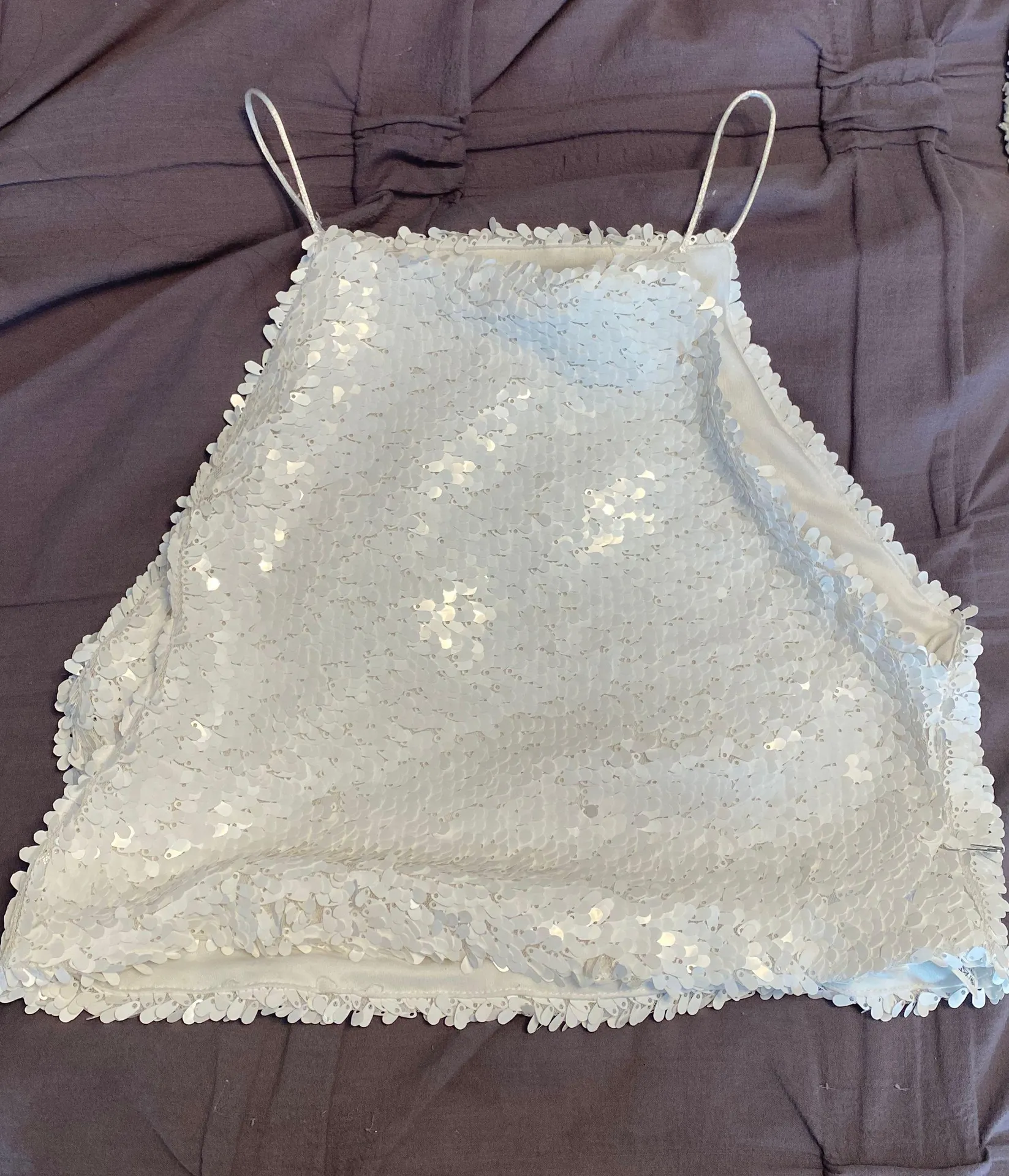 Forever 21 Sequin Crop Top - Image 3