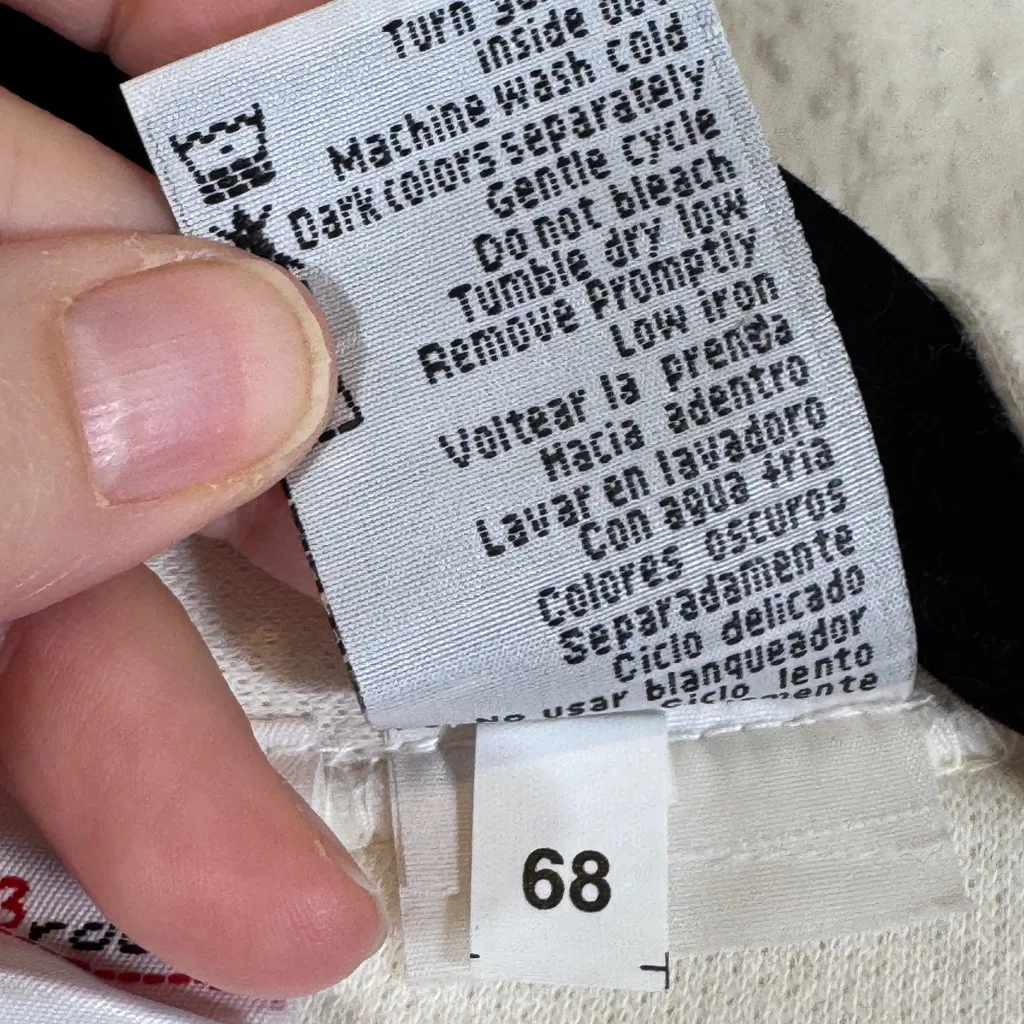 Vintage 90s Cream Birdhouse Embroidered Cardigan Sweater Womens L Grandma Core Size L - Image 9