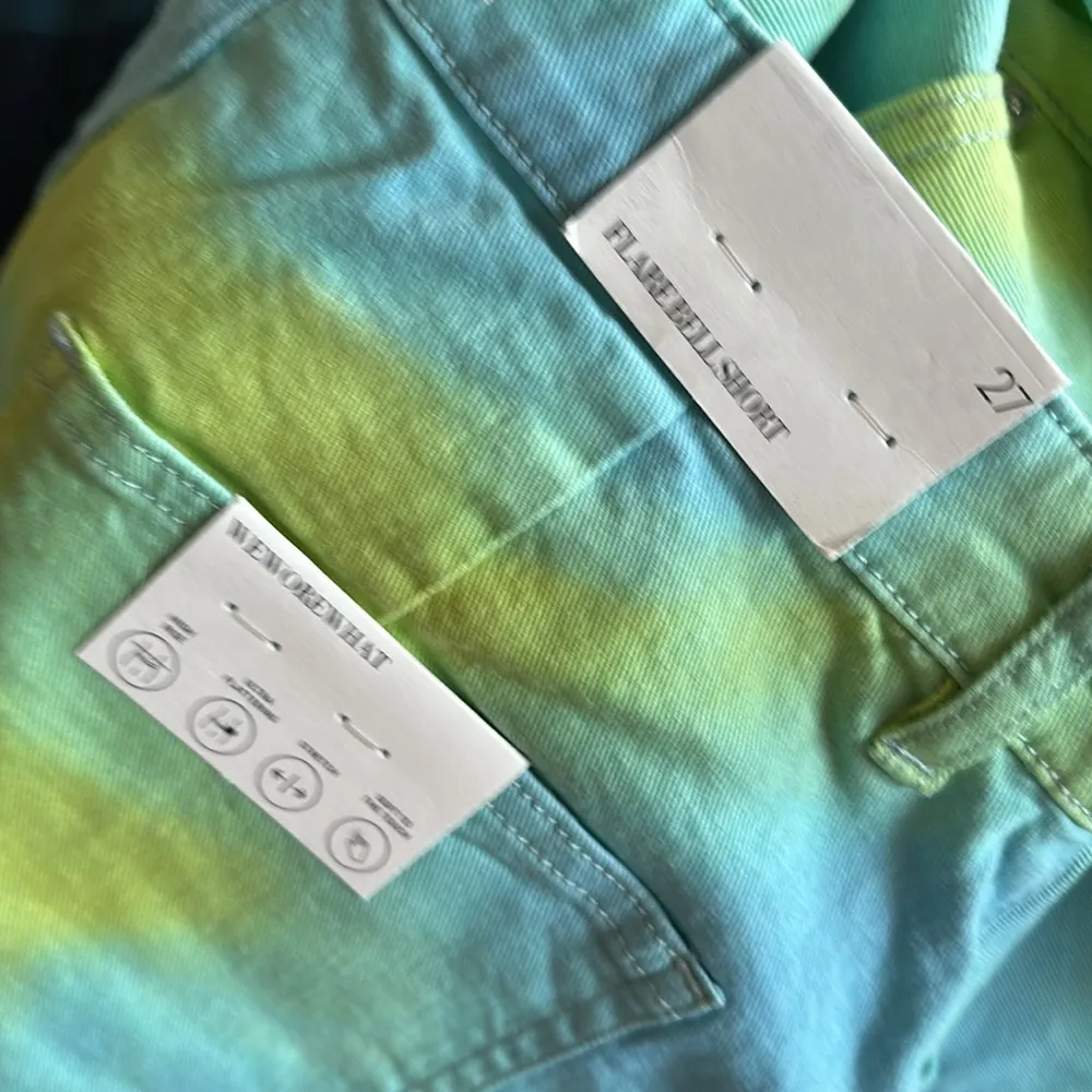 NWT  We Wore What Flare Bell Shorts Tie Dye - Image 6