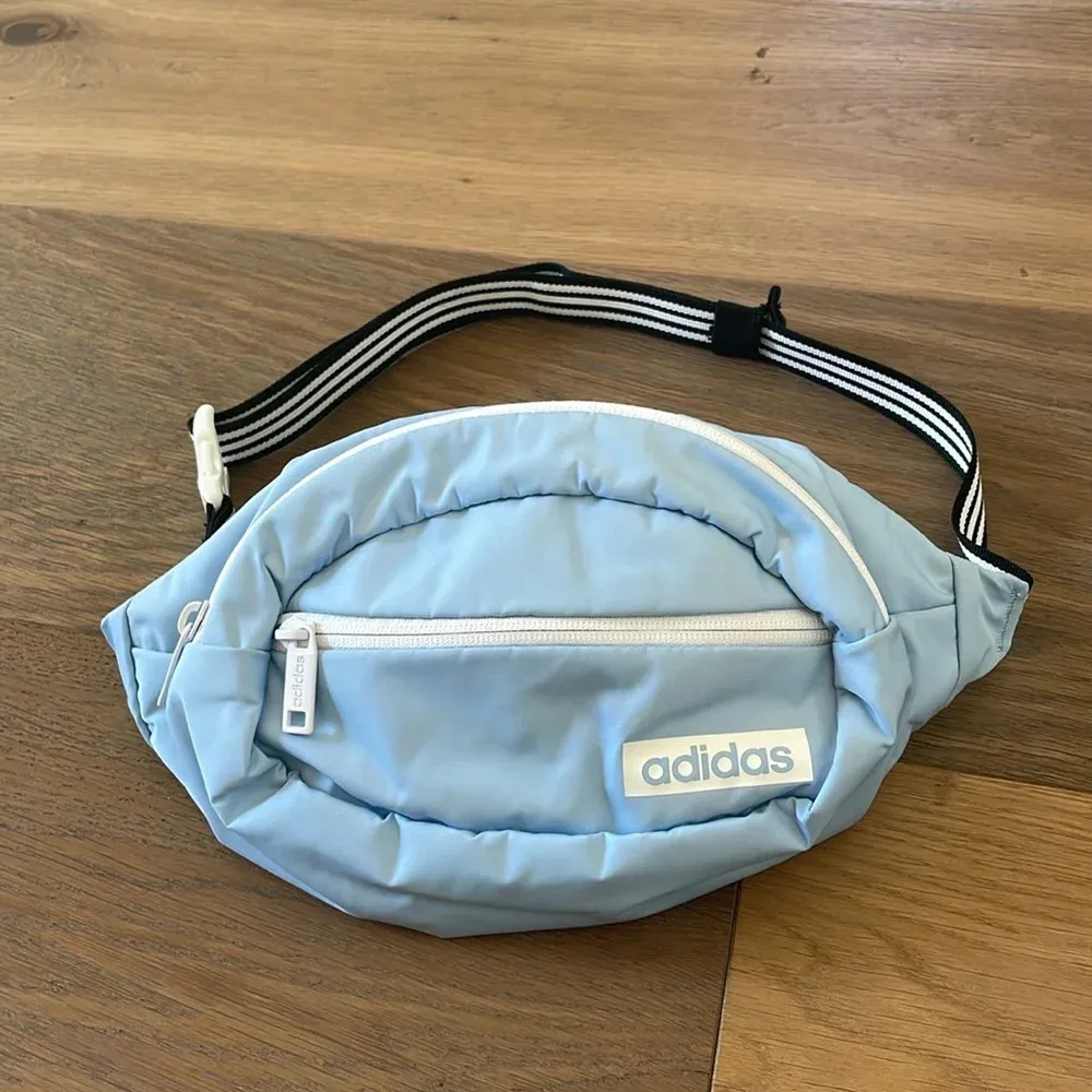 adidas Core Waist Pack Blue/Black/White NWOT - Image 2