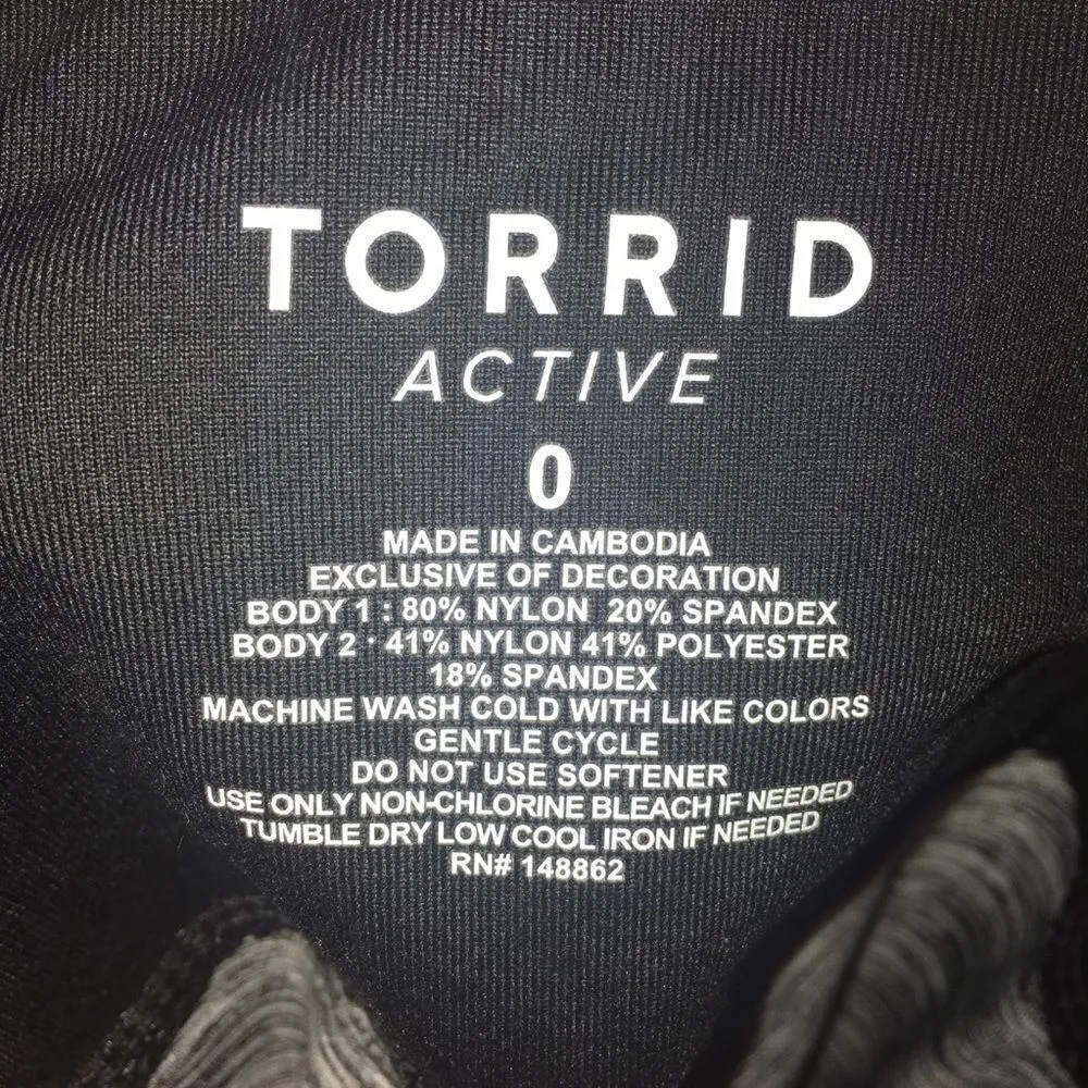 Torrid 0 space dye athletic leggings with pocket - Image 5