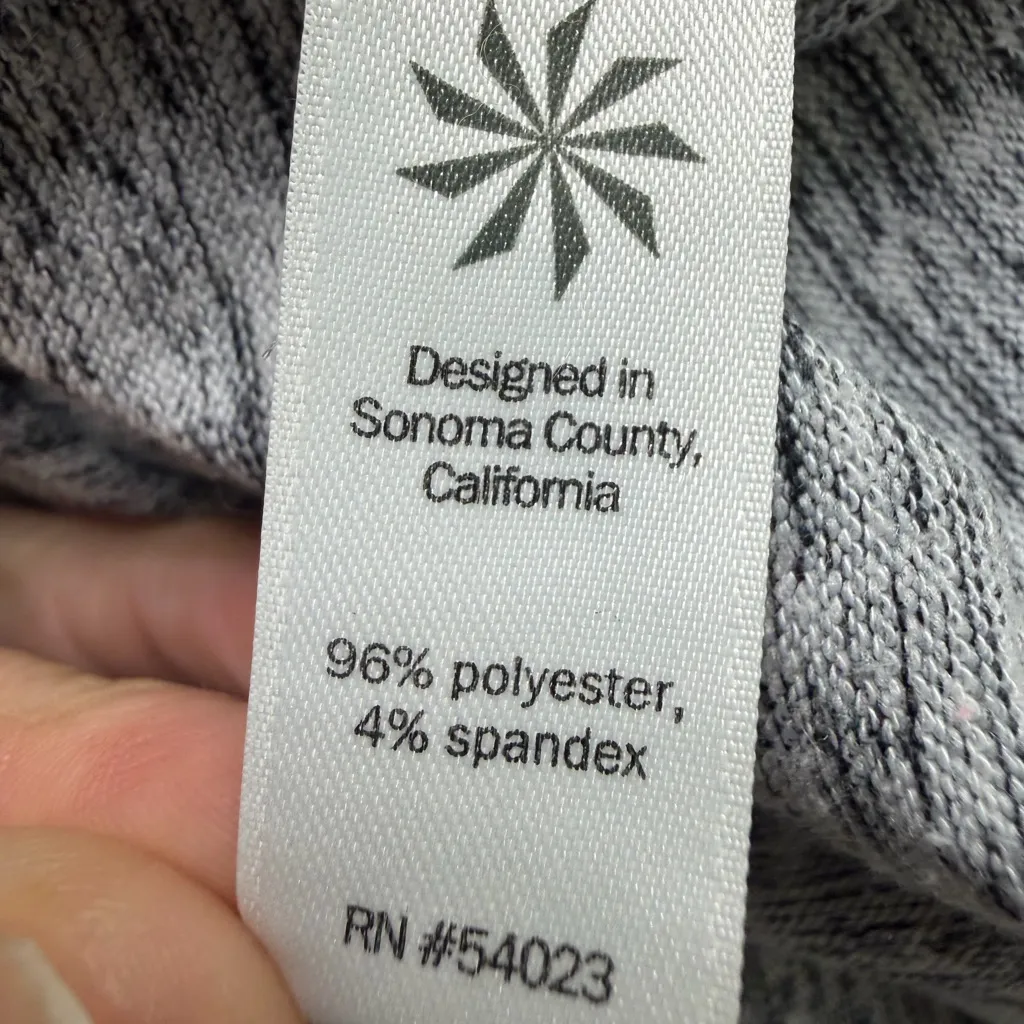 Athleta Marled Gray Blissful Cadigan Sweater - Image 7