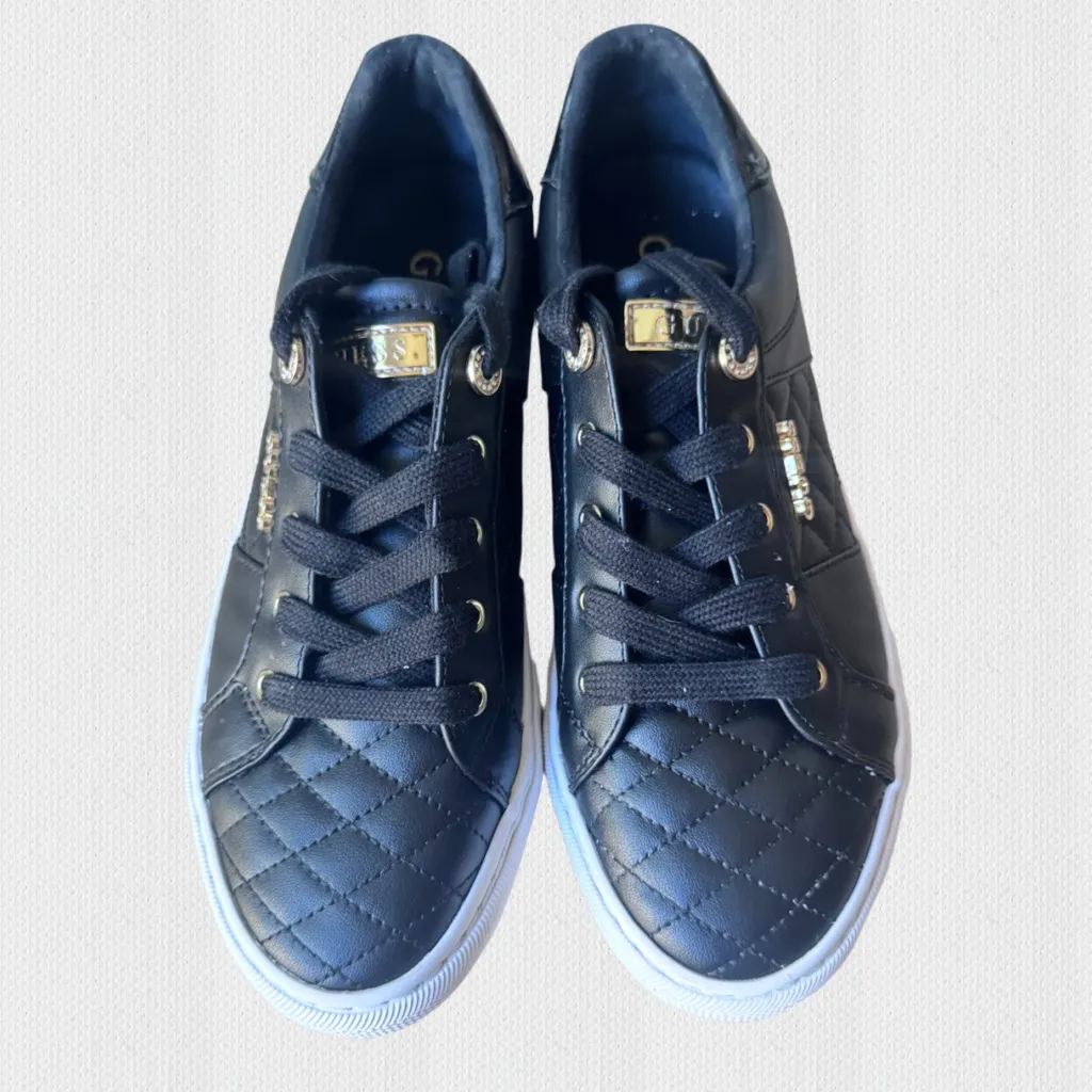 GUESS Women’s Loven Quilted Sneaker – Size 9.5 (Worn Once) - Image 7