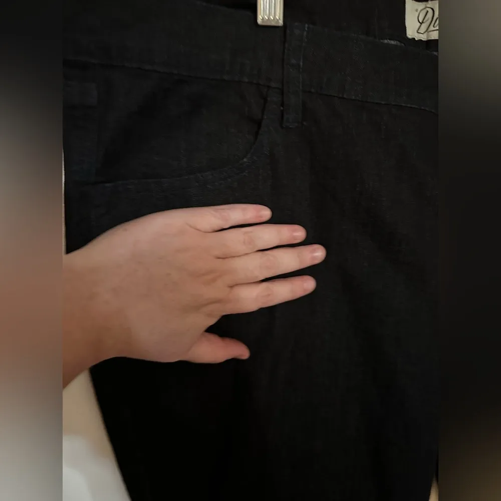 💰3 for $30💰 Old Navy Dark Rinse Retro Diva-cut Mid-rise Curvy Trousers - Image 8