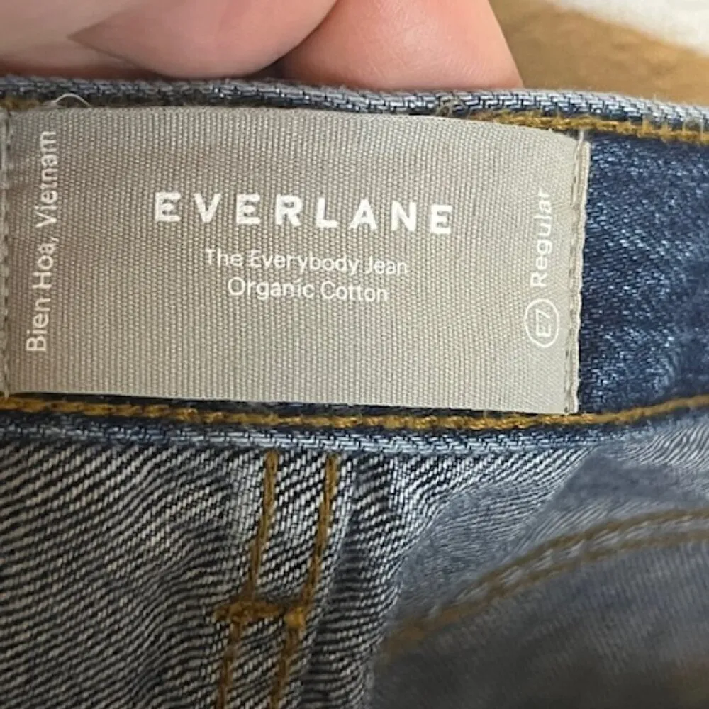 Everlane Jeans Everybody Jean E7 Men's 32 Women's‎ 30 Straight Leg Denim - Image 3