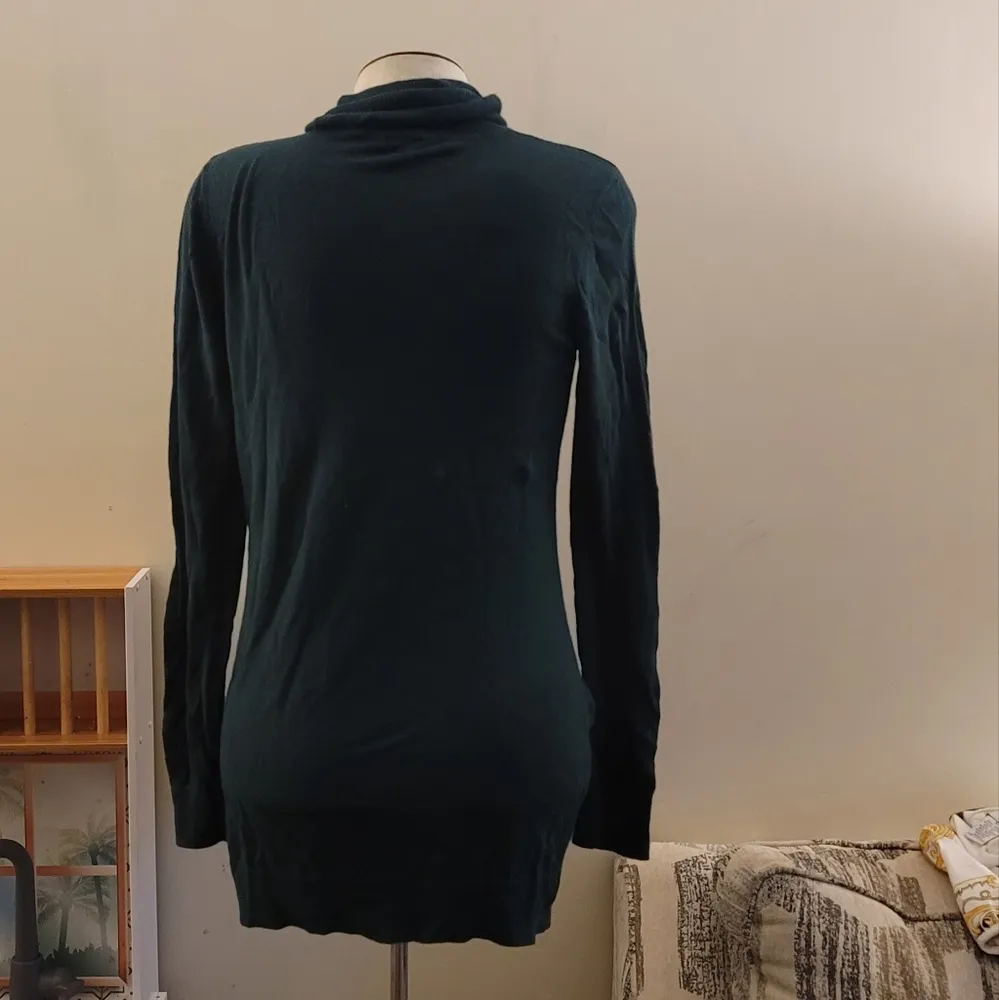 MICHAEL Michael Kors Green Longsleeve Turtle Neck Shirt M - Image 7